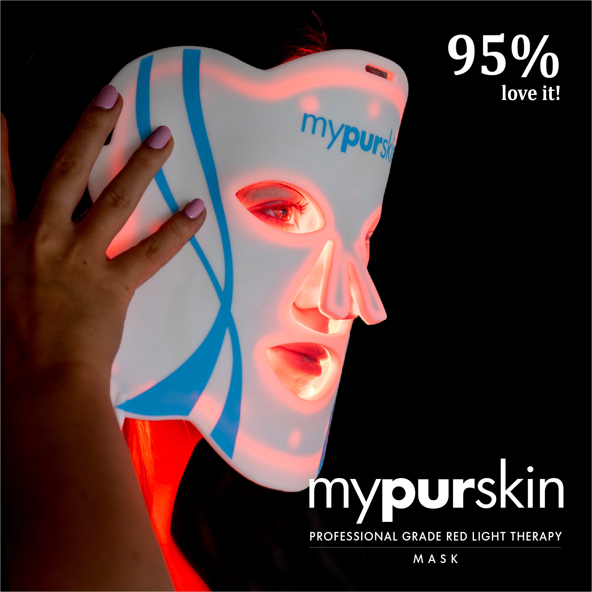 NOW $199: Mypurskin Professional Red Light Therapy Mask